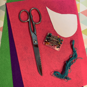 What you need to make our Stegosaurus egg cosy