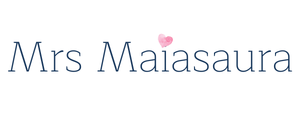 Mrs Maiasaura Logo (no tagline, transparent background)